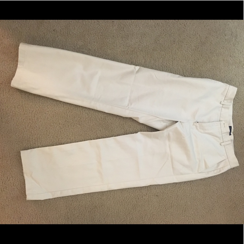 Izod Men’s White Straight Fit Pants